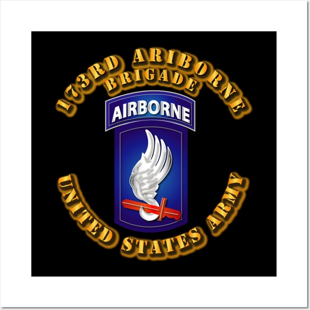 173rd Airborne Brigade - SSI Wall Art by twix123844